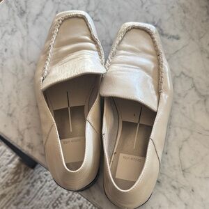 Dolce vita white loafers